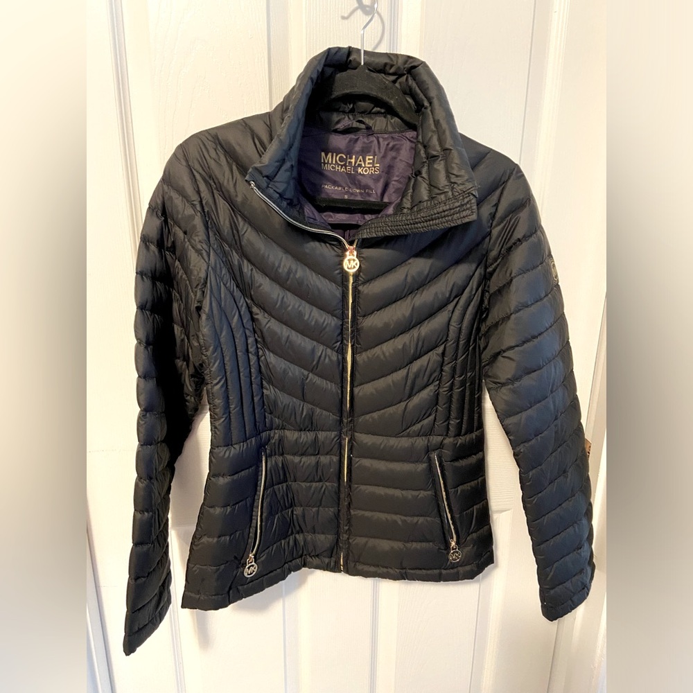 Michael Kors Packable Puffer Down Jacket